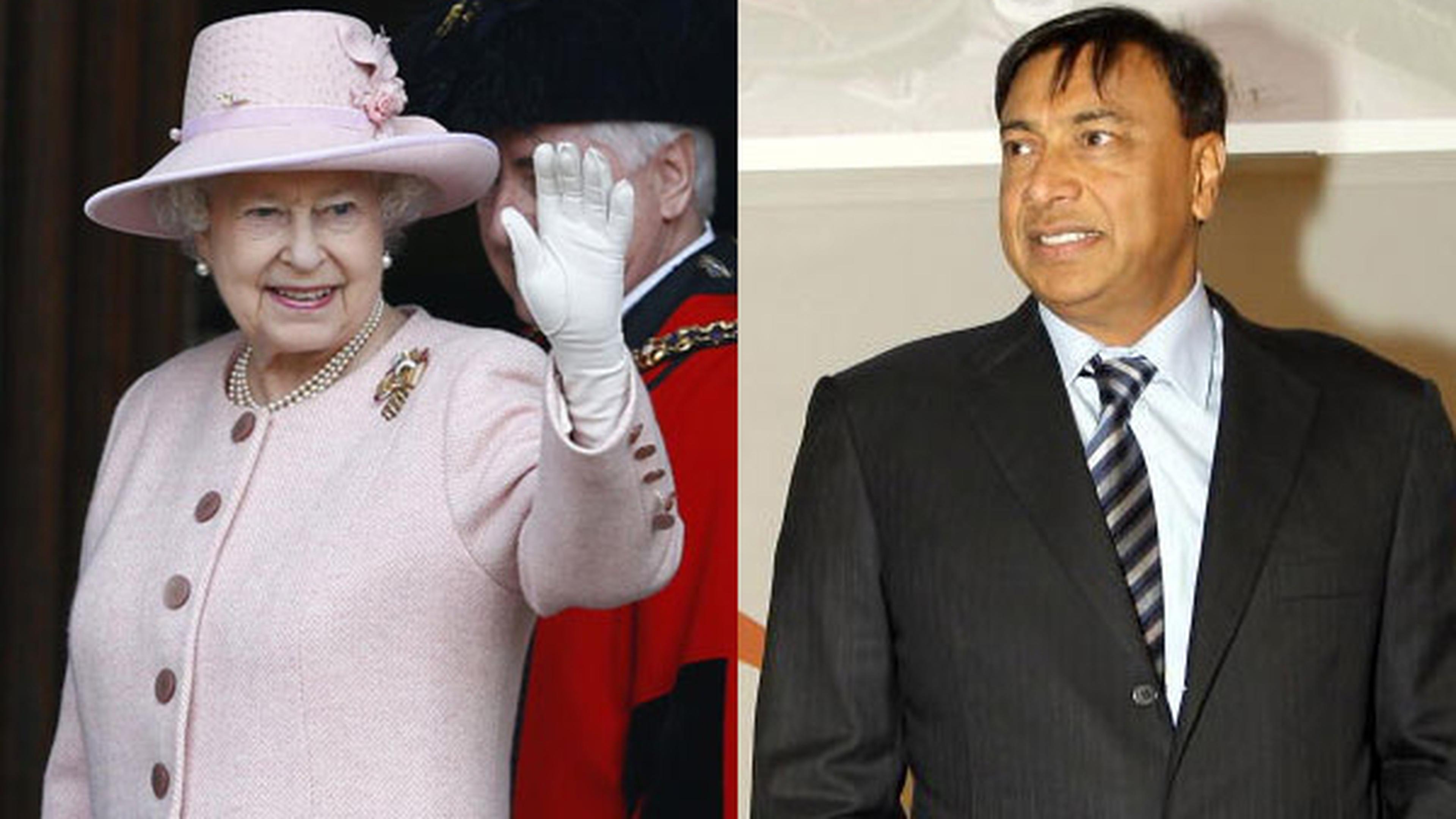 Die reichsten Briten Lakshmi Mittal vorne Queen nur auf Rang 262